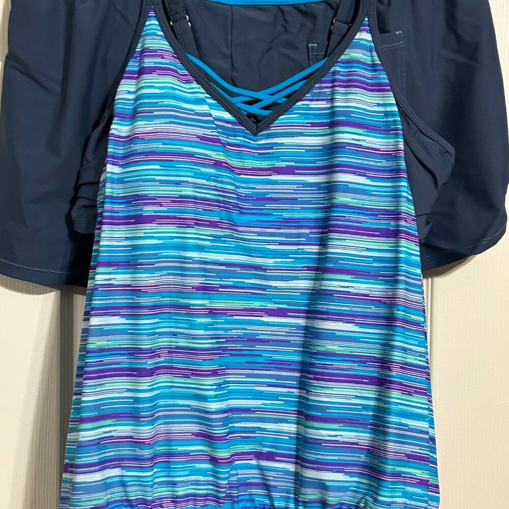 FREE COUNTRY Tankini set. (1216)